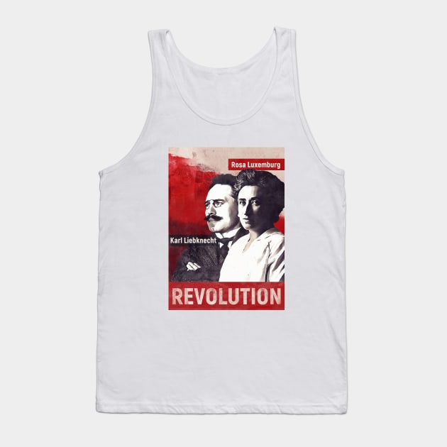 Rosa Luxemburg and Karl Liebknecht Tank Top by dan89